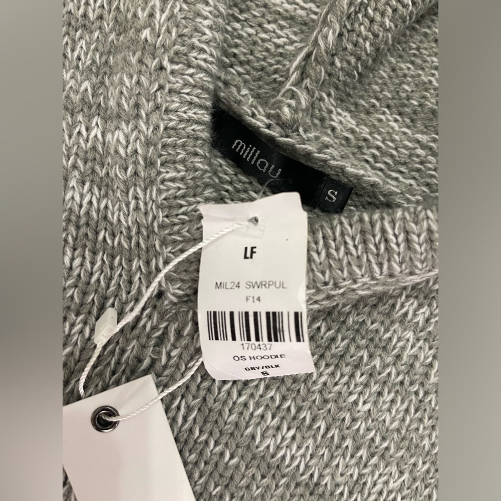 LF Millau Chunky Knit Oversized Hoodie/Sweater - Picture 6 of 11